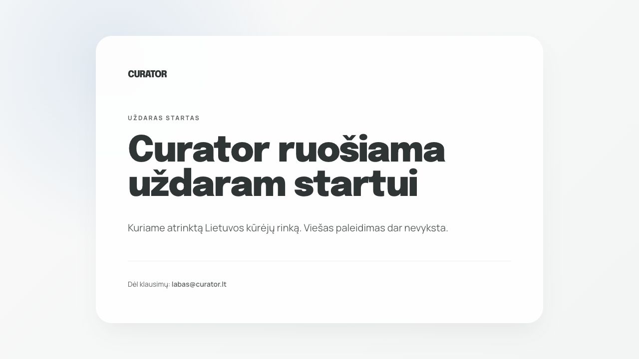 Curator project preview